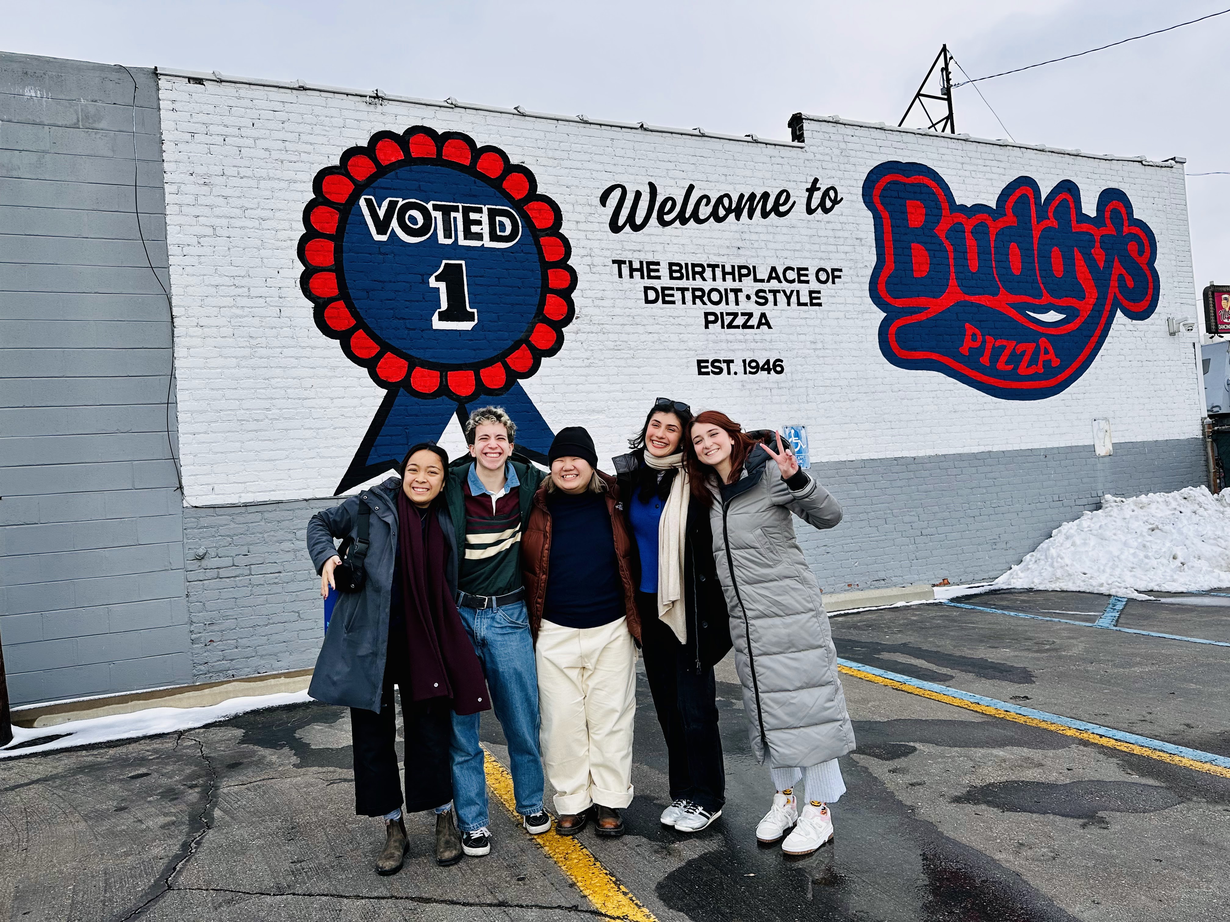 buddys pizza group photo